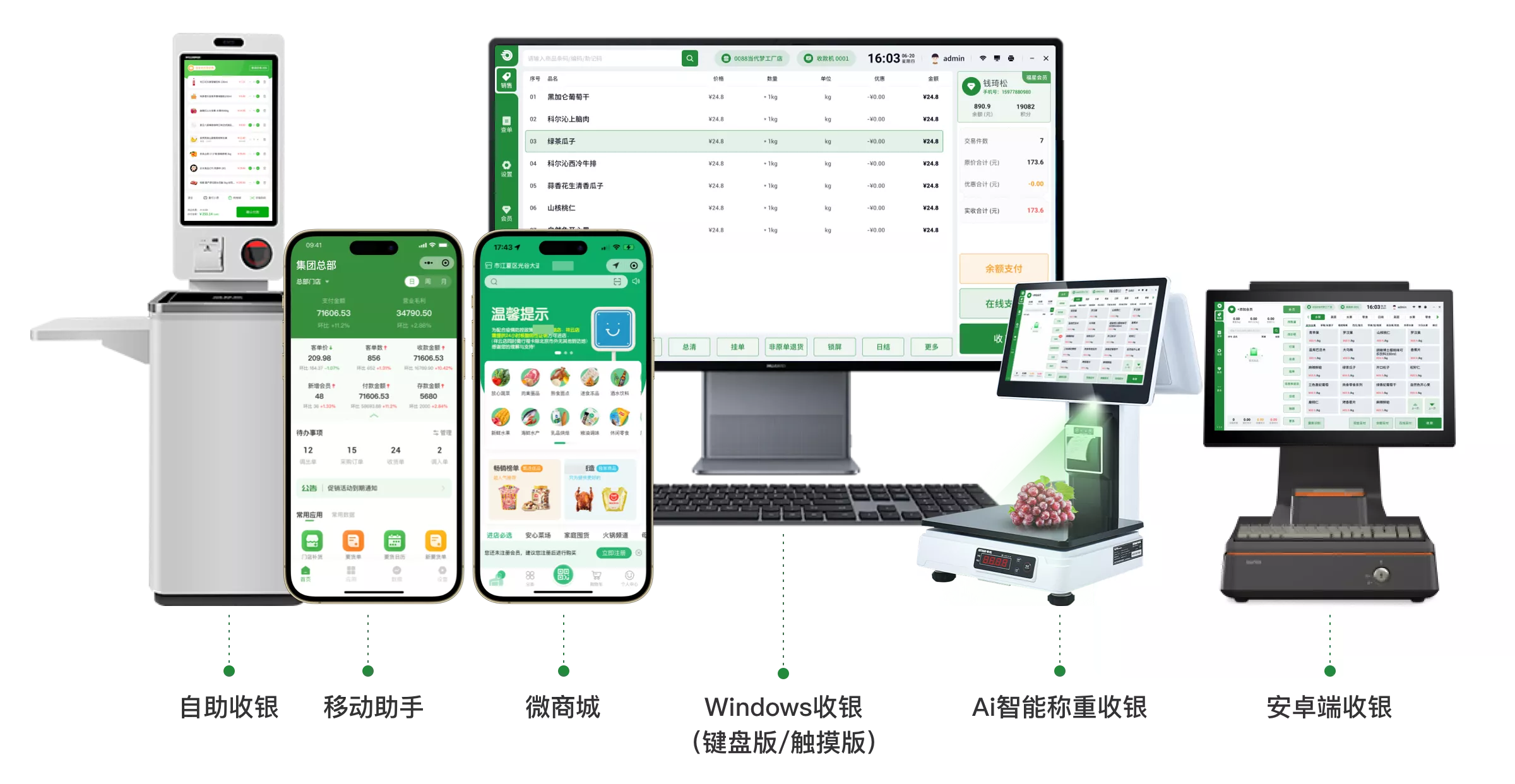 飞百轮ERP收银系统